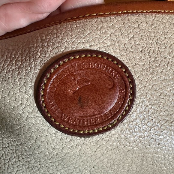Authentic Dooney and Burke satchel bag. Dooney and Burke leather purse. Vintage - Picture 5 of 14